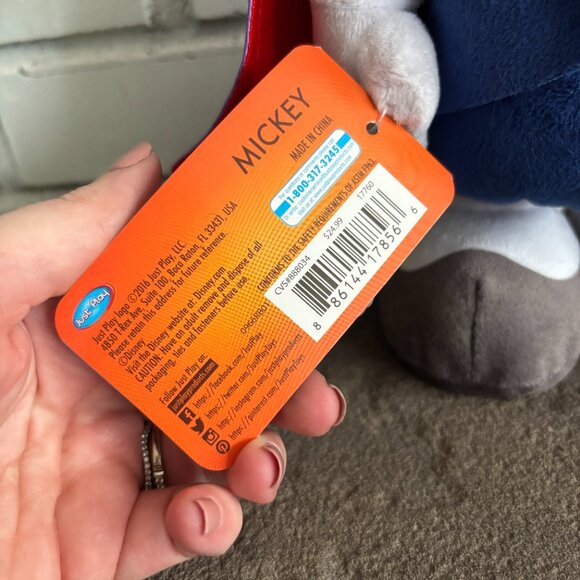 Disney 13" Mickey Mouse Skeleton Halloween Plush Dancing & Singing UNTESTED - Picture 4 of 7